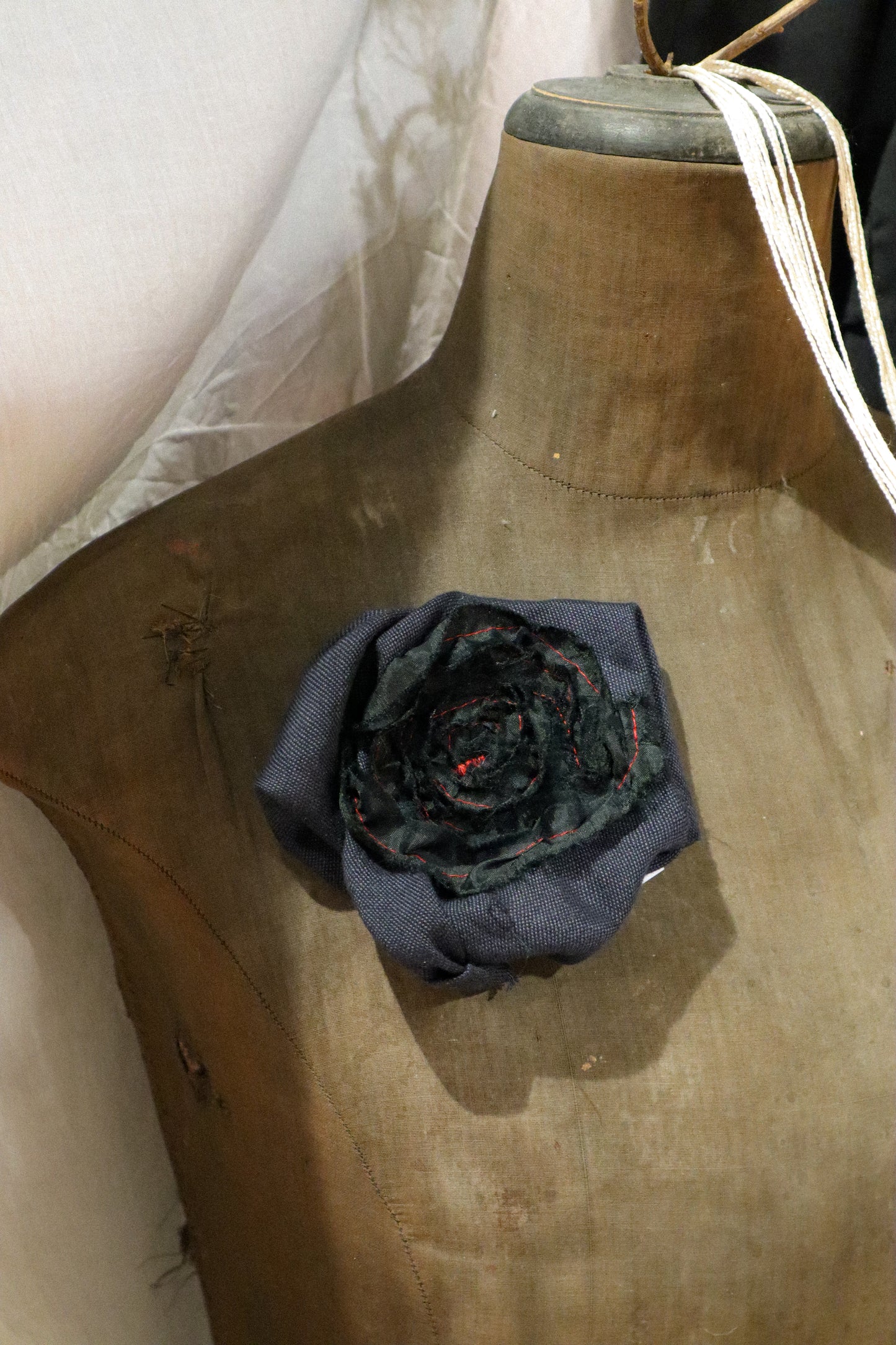 Flower brooch