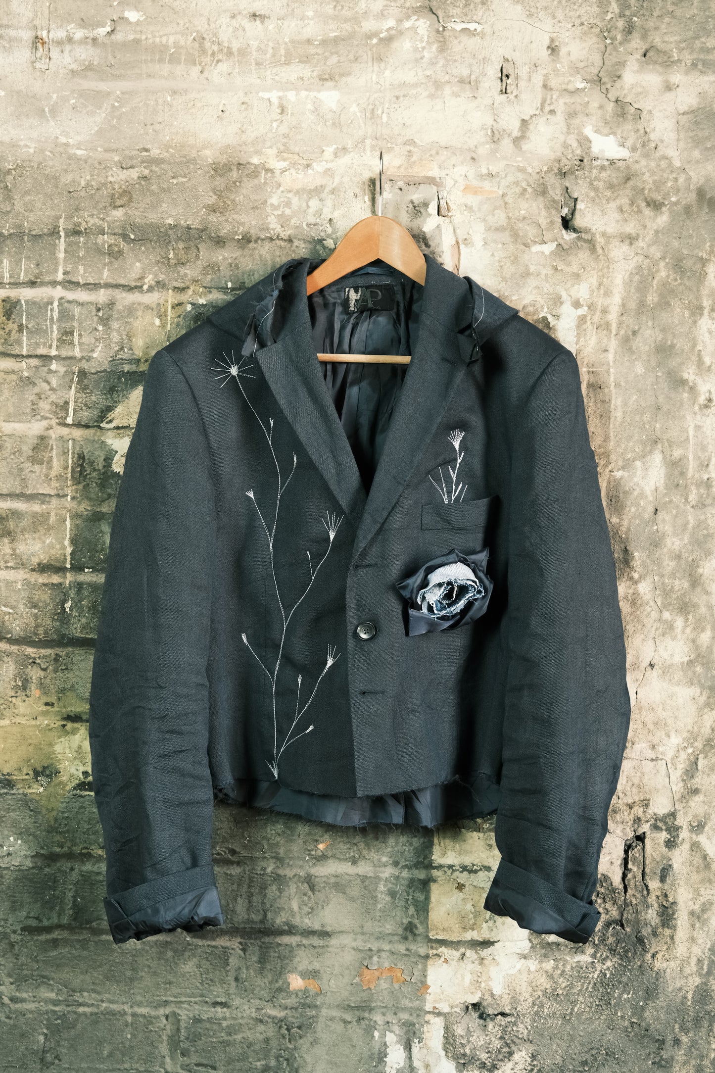Hooded blazer