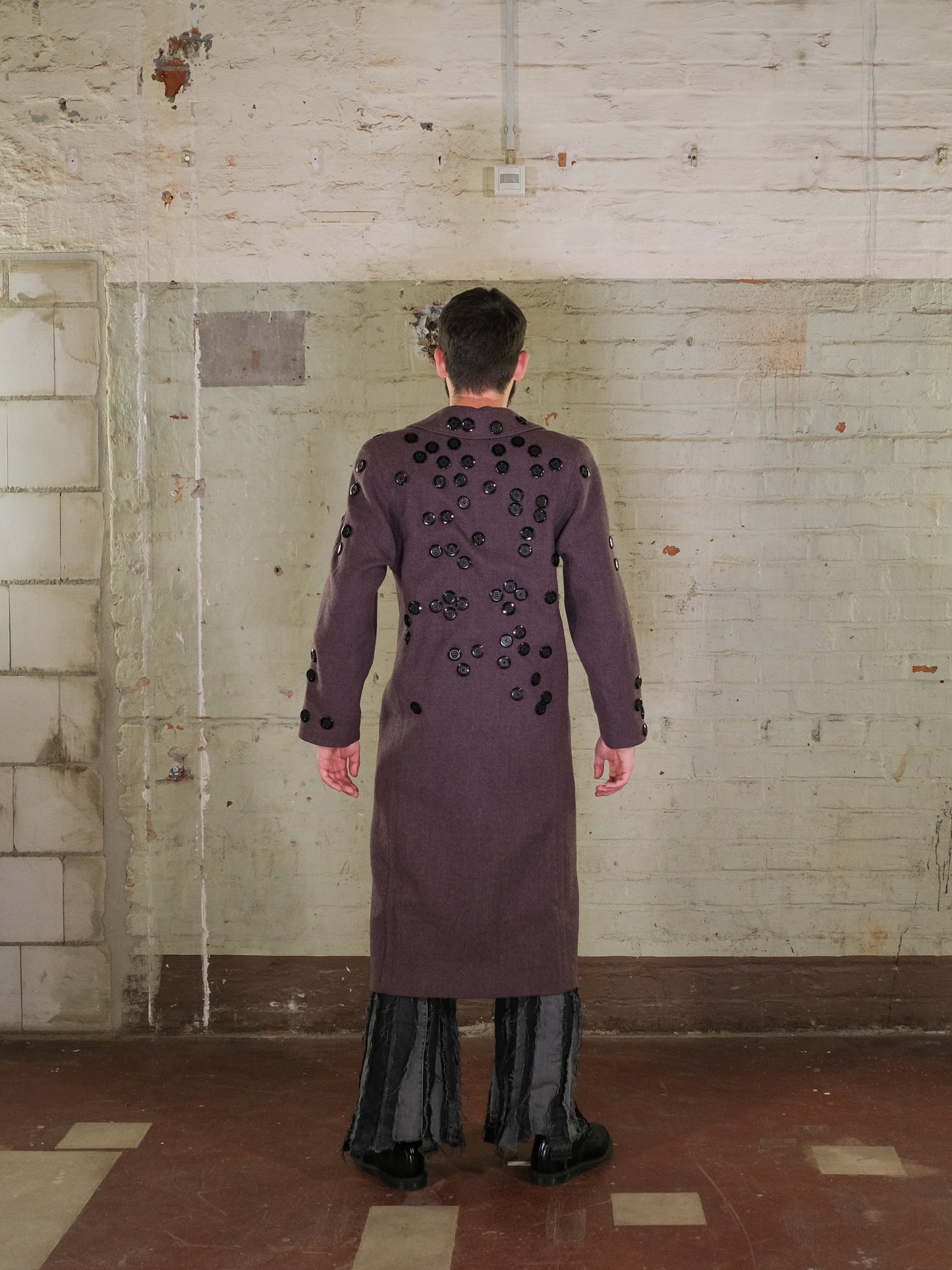 Bottons wool coat