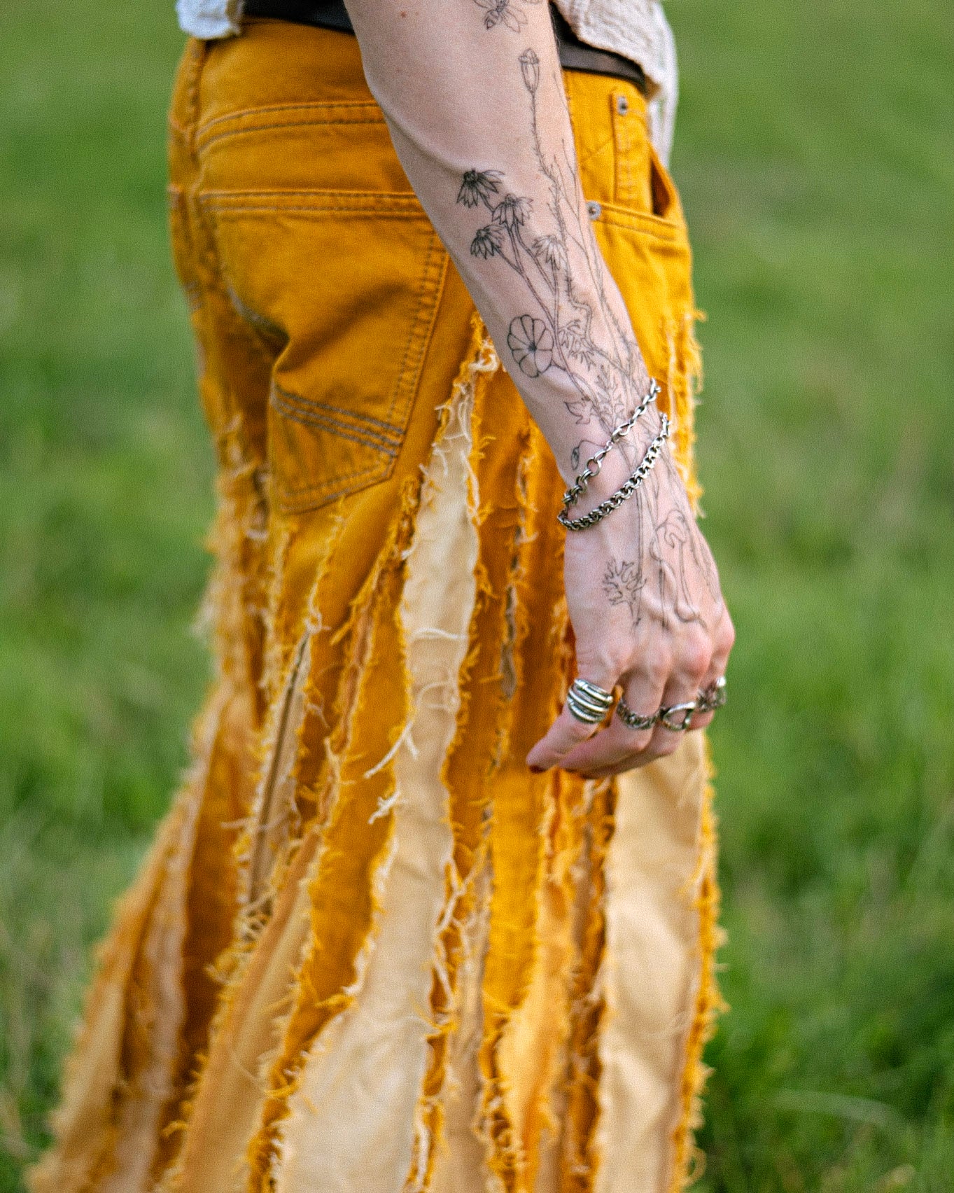 Yellow Quattro pants