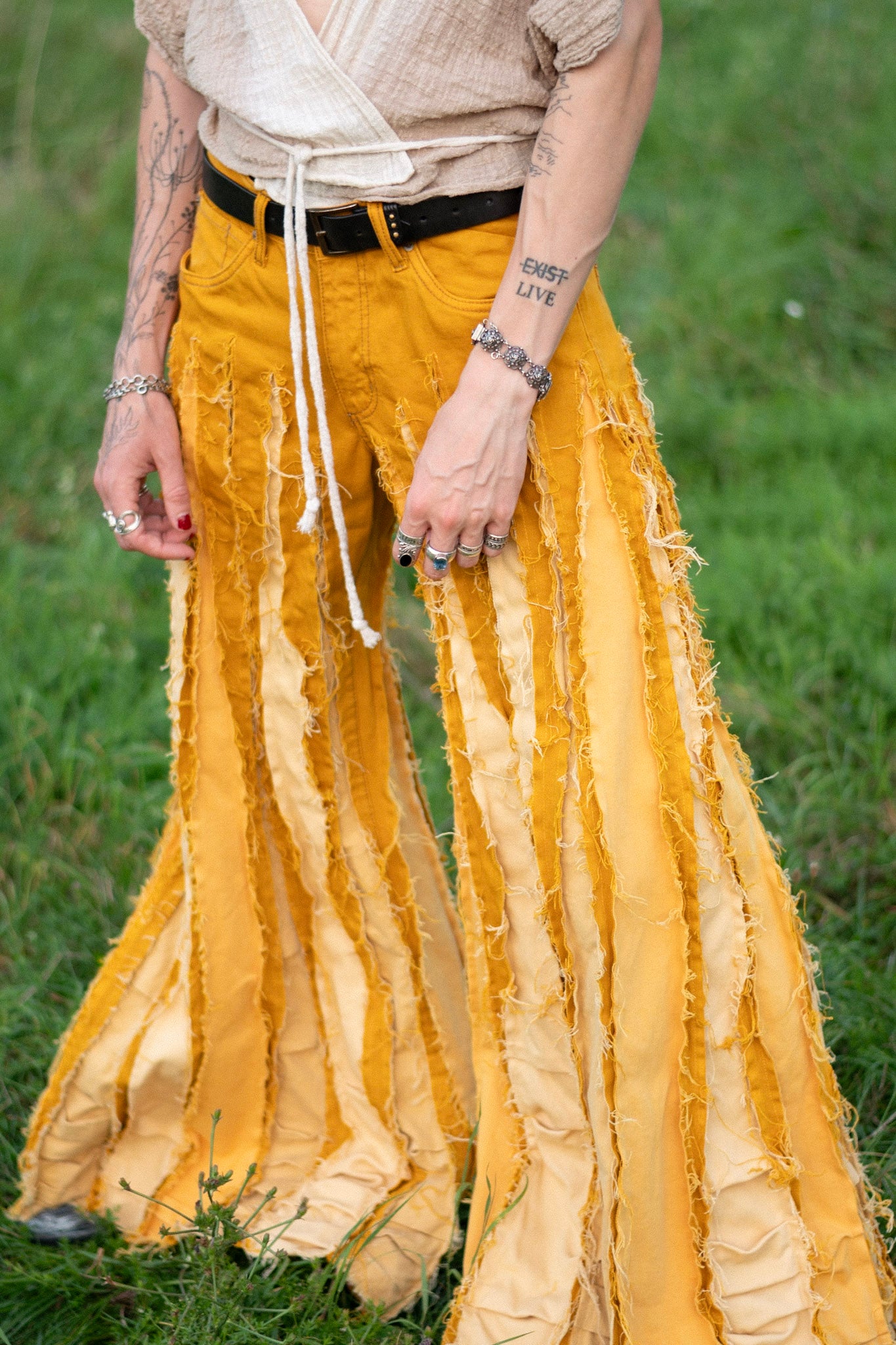 Yellow Quattro pants