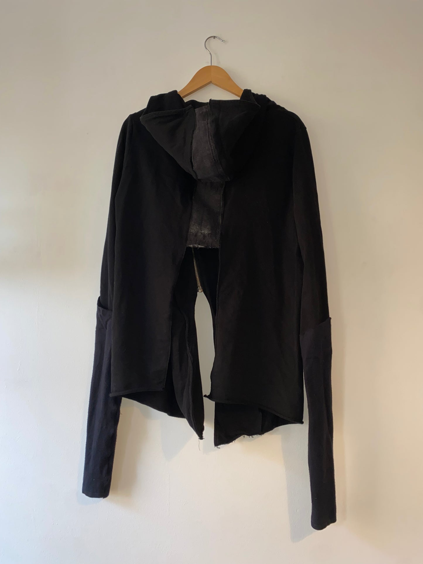 Asymmetrical zip jacket