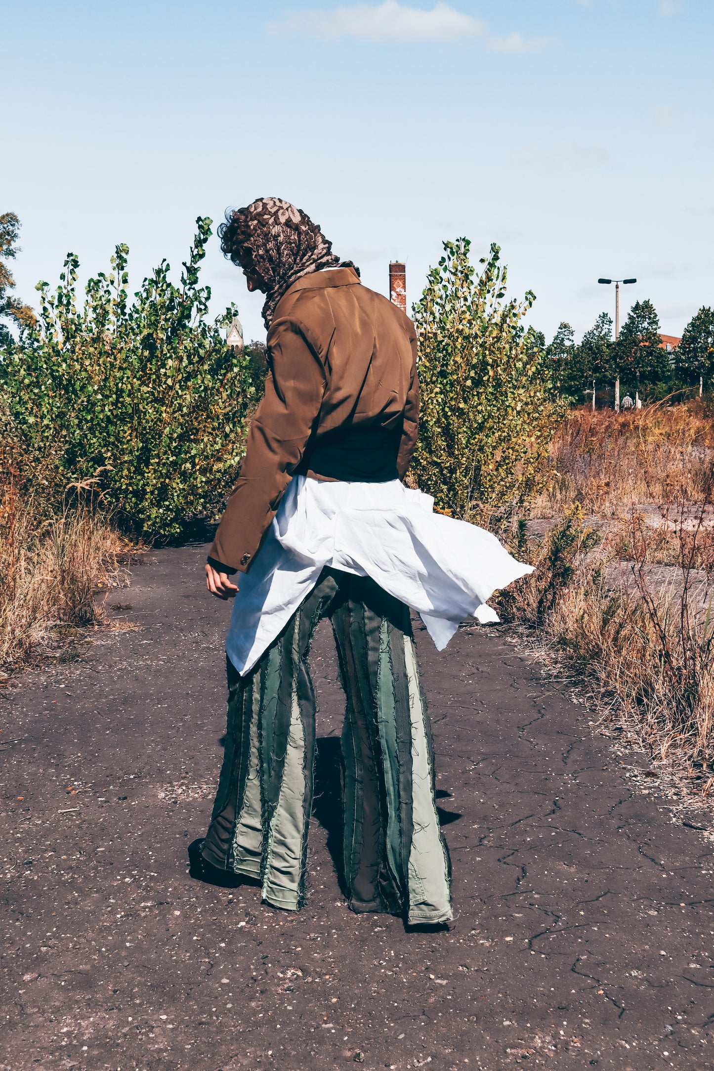 Green Quattro pants