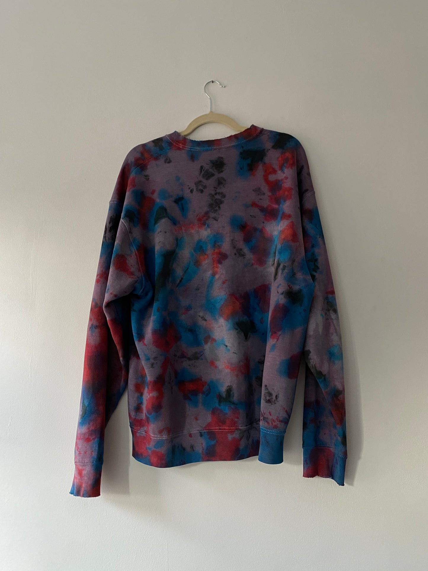 Distressed tie dye